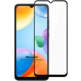 Microsonic Xiaomi Redmi 10C Seramik Matte Flexible Siyah Ekran Koruyucu