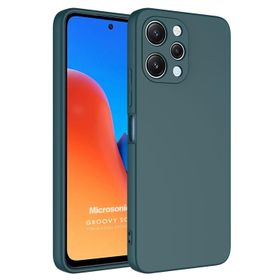 Microsonic Xiaomi Redmi 12 Groovy Soft Koyu Yeşil Kılıf