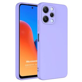 Microsonic Xiaomi Redmi 12 Groovy Soft Lila Kılıf