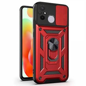 Microsonic Xiaomi Redmi 12C Impact Resistant Kırmızı Kılıf