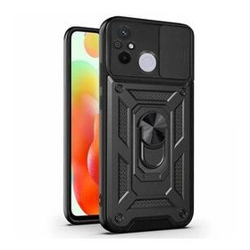 Microsonic Xiaomi Redmi 12C Impact Resistant Siyah Kılıf