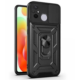 Microsonic Xiaomi Redmi 12C Impact Resistant Siyah Kılıf