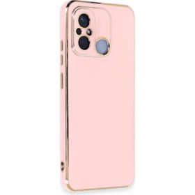 Microsonic Xiaomi Redmi 12C Olive Plated Pembe Kılıf