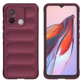 Microsonic Xiaomi Redmi 12C Oslo Prime Bordo Kılıf
