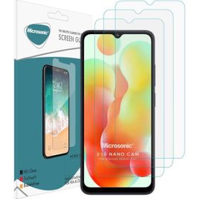 Microsonic Xiaomi Redmi 12C Screen Protector Nano Glass 3 Adet Cam Ekran Koruyucu