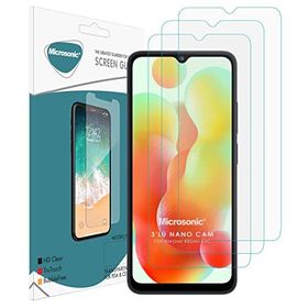 Microsonic Xiaomi Redmi 12C Screen Protector Nano Glass 3 Adet Cam Ekran Koruyucu