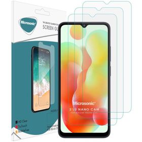 Microsonic Xiaomi Redmi 12C Screen Protector Nano Glass 3 Adet Cam Ekran Koruyucu