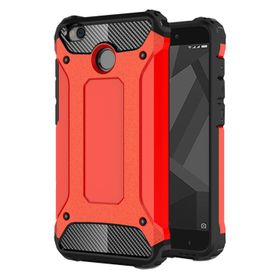 Microsonic Xiaomi Redmi 4x Rugged Armor Kırmızı Kılıf
