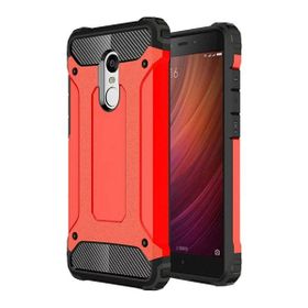 Microsonic Xiaomi Redmi 4x Rugged Armor Kırmızı Kılıf