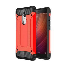 Microsonic Xiaomi Redmi 4x Rugged Armor Kırmızı Kılıf