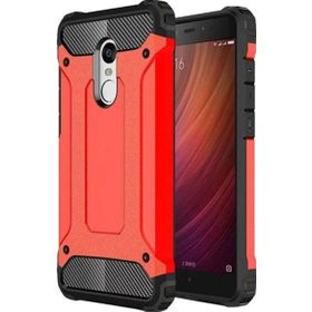 Microsonic Xiaomi Redmi 4x Rugged Armor Kırmızı Kılıf