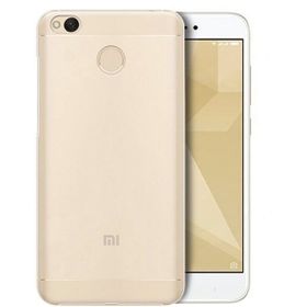 Microsonic Xiaomi Redmi 4X Transparent Soft Beyaz Kılıf