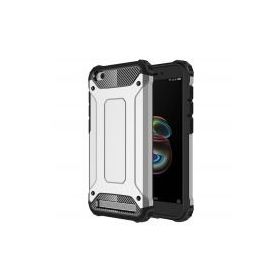 Microsonic Xiaomi Redmi 5A Rugged Armor Gümüş Kılıf