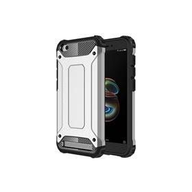 Microsonic Xiaomi Redmi 5A Rugged Armor Gümüş Kılıf