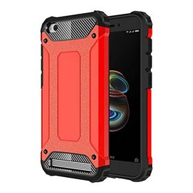 Microsonic Xiaomi Redmi 5A Rugged Armor Kırmızı Kılıf