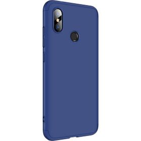Microsonic Xiaomi Redmi 6 Double Dip 360 Protective Lacivert Kılıf