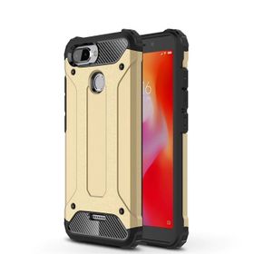 Microsonic Xiaomi Redmi 6 Rugged Armor Gold Kılıf