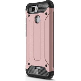 Microsonic Xiaomi Redmi 6 Rugged Armor Rose Gold Kılıf