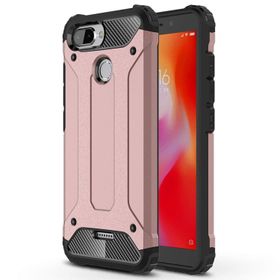 Microsonic Xiaomi Redmi 6 Rugged Armor Rose Gold Kılıf