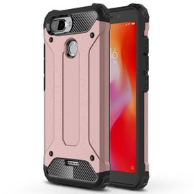Microsonic Xiaomi Redmi 6 Rugged Armor Rose Gold Kılıf