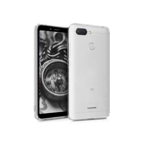 Microsonic Xiaomi Redmi 6 Transparent Soft Beyaz Kılıf