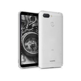 Microsonic Xiaomi Redmi 6 Transparent Soft Beyaz Kılıf