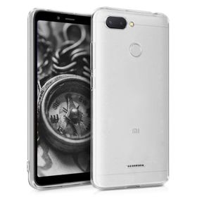 Microsonic Xiaomi Redmi 6 Transparent Soft Beyaz Kılıf