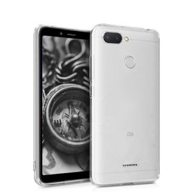 Microsonic Xiaomi Redmi 6 Transparent Soft Beyaz Kılıf