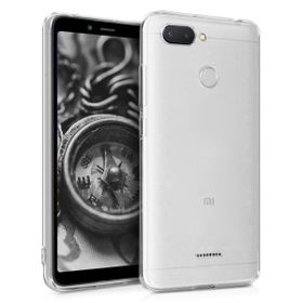 Microsonic Xiaomi Redmi 6 Transparent Soft Beyaz Kılıf