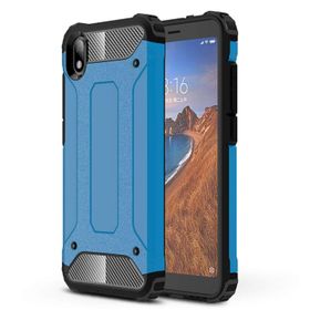Microsonic Xiaomi Redmi 7 Rugged Armor Mavi Kılıf