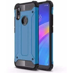 Microsonic Xiaomi Redmi 7 Rugged Armor Mavi Kılıf