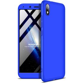 Microsonic Xiaomi Redmi 7A Double Dip 360 Protective Mavi Cep Telefonu Kılıfı