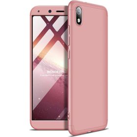 Microsonic Xiaomi Redmi 7A Double Dip 360 Protective Rose Gold Cep Telefonu Kılıfı
