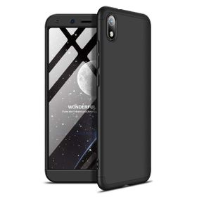 Microsonic Xiaomi Redmi 7A Double Dip 360 Protective Siyah Kılıf