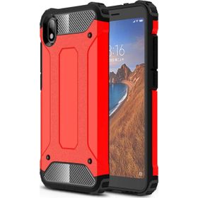 Microsonic Xiaomi Redmi 7A Rugged Armor Kırmızı Kılıf