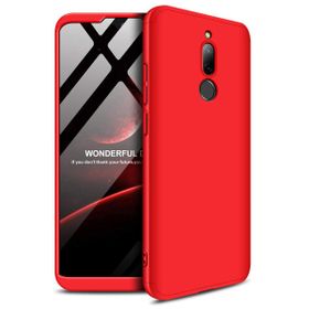 Microsonic Xiaomi Redmi 8 Double Dip 360 Protective Kırmızı Cep Telefonu Kılıfı