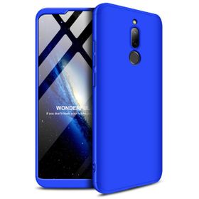 Microsonic Xiaomi Redmi 8 Double Dip 360 Protective Mavi Cep Telefonu Kılıfı