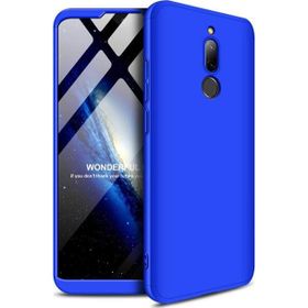 Microsonic Xiaomi Redmi 8 Double Dip 360 Protective Mavi Cep Telefonu Kılıfı