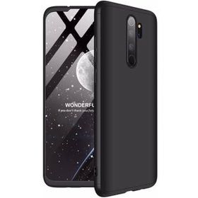 Microsonic Xiaomi Redmi 8 Siyah Double Dip 360 Protective Kılıf