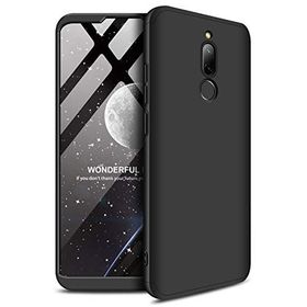 Microsonic Xiaomi Redmi 8 Siyah Double Dip 360 Protective Kılıf