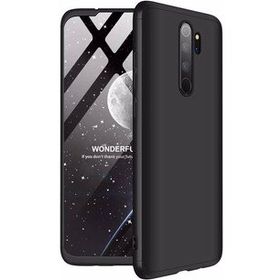 Microsonic Xiaomi Redmi 8 Siyah Double Dip 360 Protective Kılıf