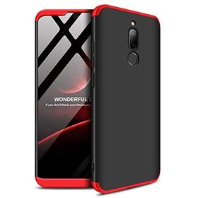 Microsonic Xiaomi Redmi 8 Siyah Double Dip 360 Protective Kılıf