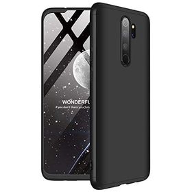 Microsonic Xiaomi Redmi 8 Siyah Double Dip 360 Protective Kılıf