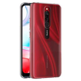 Microsonic Xiaomi Redmi 8 Transparent Soft Beyaz Kılıf