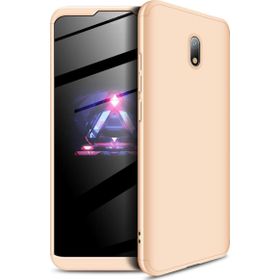 Microsonic Xiaomi Redmi 8A Double Dip 360 Protective Gold Cep Telefonu Kılıfı
