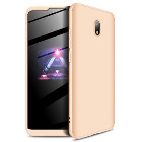 Microsonic Xiaomi Redmi 8A Double Dip 360 Protective Gold Cep Telefonu Kılıfı