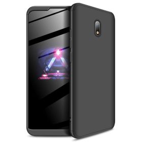 Microsonic Xiaomi Redmi 8A Siyah Double Dip 360 Protective Kılıf