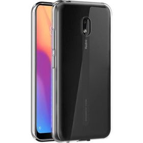 Microsonic Xiaomi Redmi 8A Uyumlu Transparent Soft Beyaz Kılıf