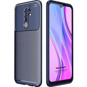 Microsonic Xiaomi Redmi 9 Legion Series Lacivert Kılıf