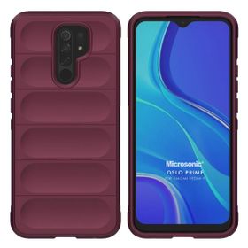 Microsonic Xiaomi Redmi 9 Oslo Prime Bordo Kılıf